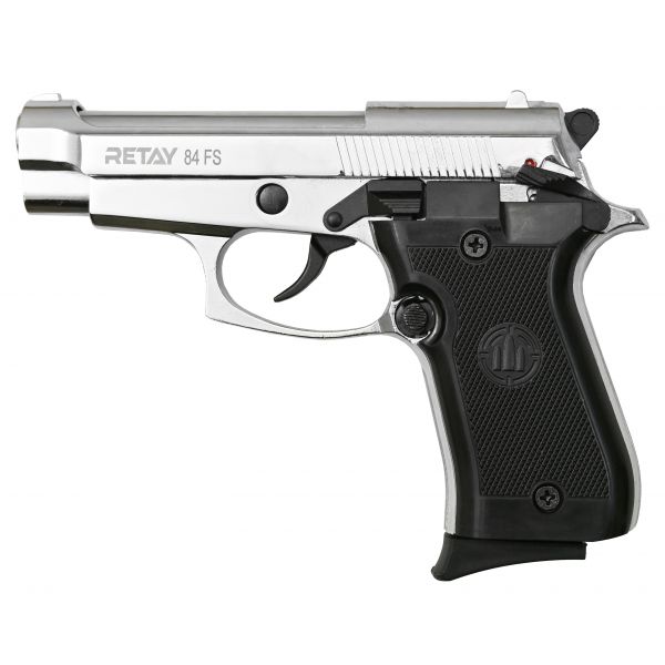 СХП Охолощенный пистолет Retay Mod 84 Beretta 84FS, кал. 9 мм, никель