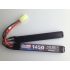 Аккумулятор BlueMAX Li-Po 7.4V 1450mah 30C, 2 x (115x17x7,5) мм (нунчаки)